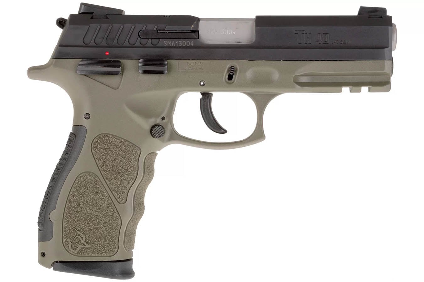 TAURUS Taurus TH 40 S&W DA/SA Pistol with OD Green Finish