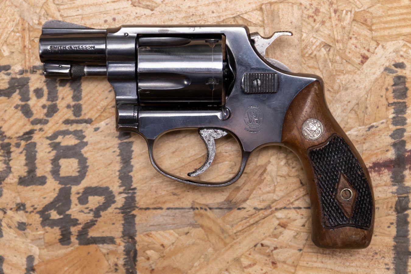 SMITH AND WESSON Model 36 .38 Special Police Trade-In Revolver