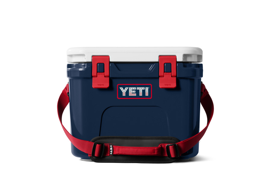 YETI COOLERS Roadie 15 Hard Cooler Patriotic Red, White, and Blue