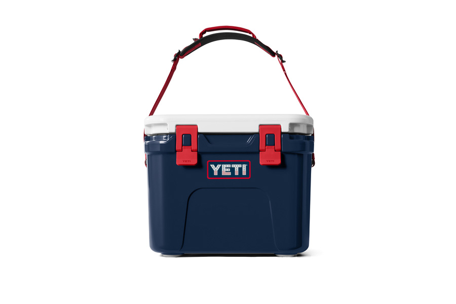 YETI COOLERS Roadie 15 Hard Cooler Patriotic Red, White, and Blue