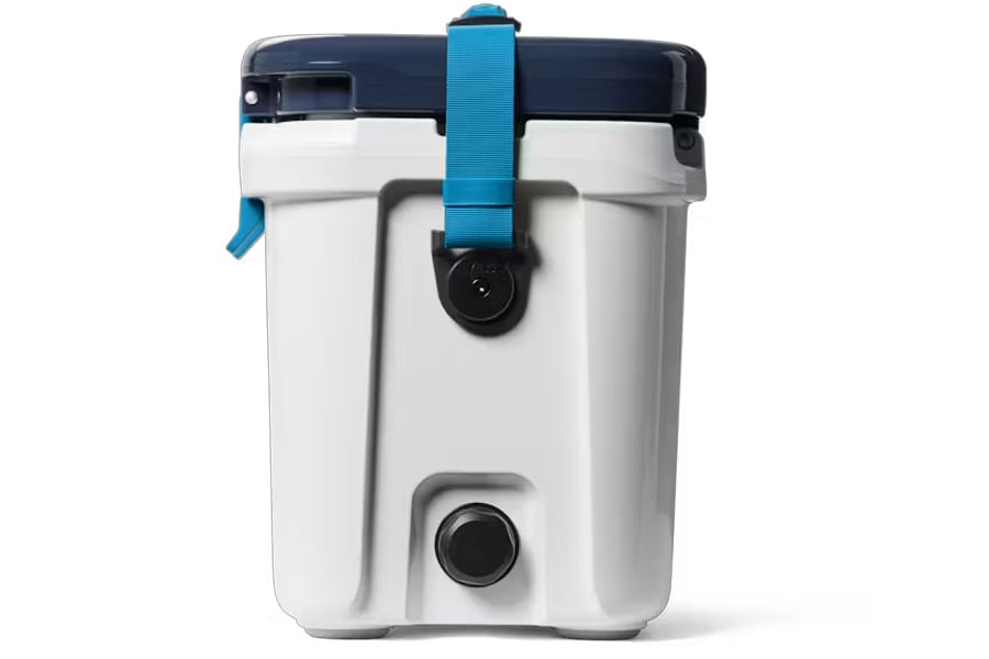 YETI Roadie 15 20th Anniversary White and Blue