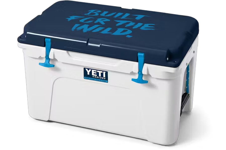 YETI Tundra 45 20th Anniversary White and Blue
