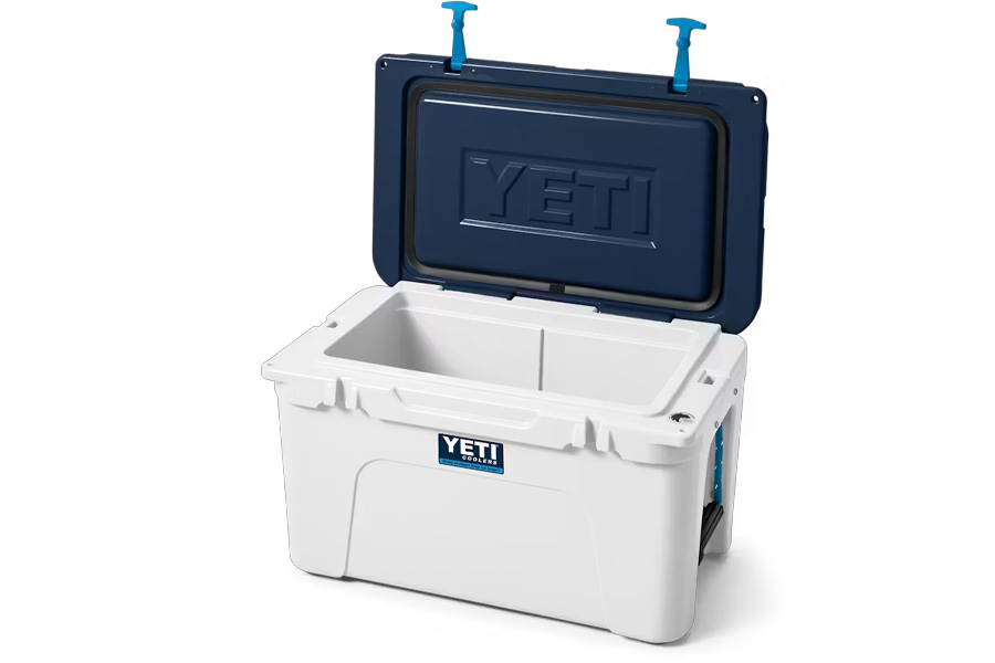 YETI Tundra 45 20th Anniversary White and Blue