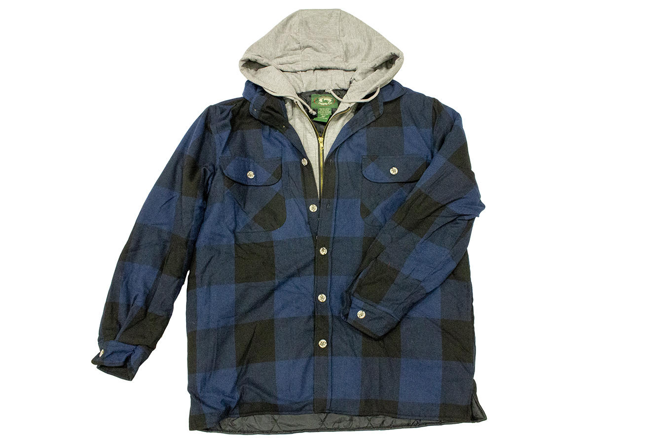 stillwater supply co flannel hoodie