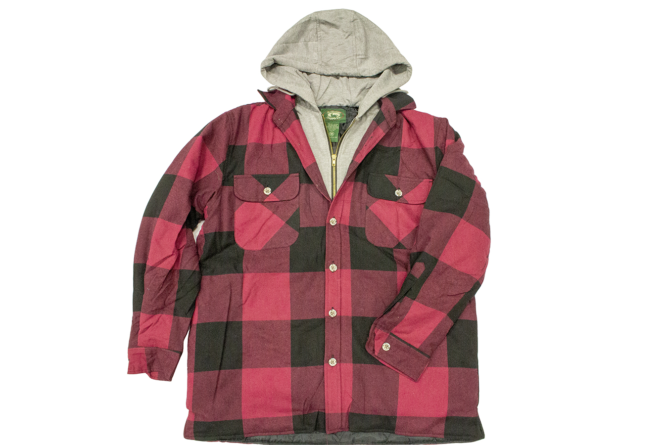 stillwater supply co flannel hoodie