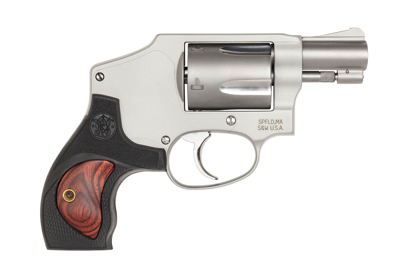 Smith & Wesson Model 642 .38 Special Performance Center J-Frame Revolver with Synthetic/Wood Grips