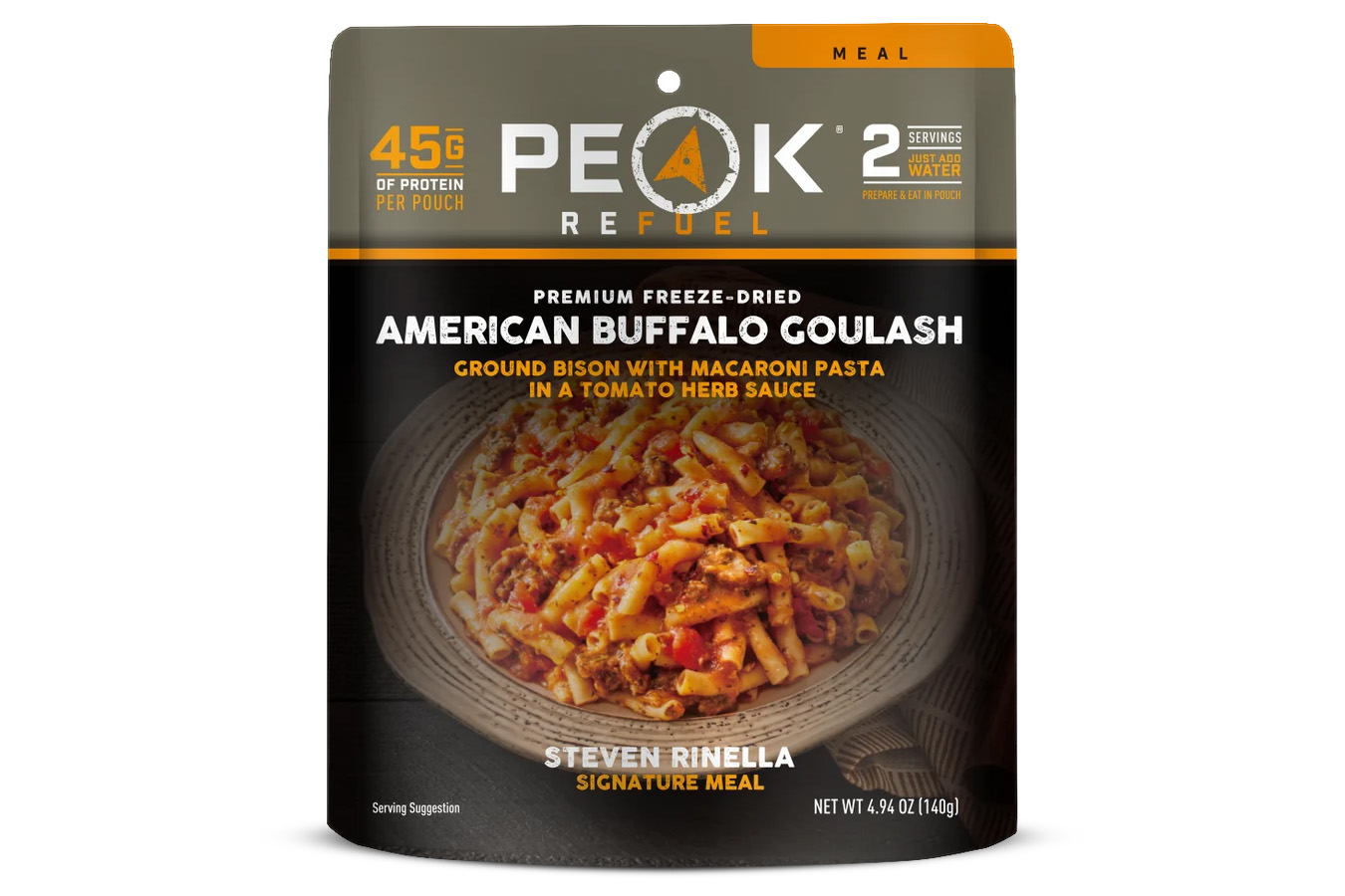 Peak Refuel American Buffalo Goulash Premium Freeze-Dried Meal