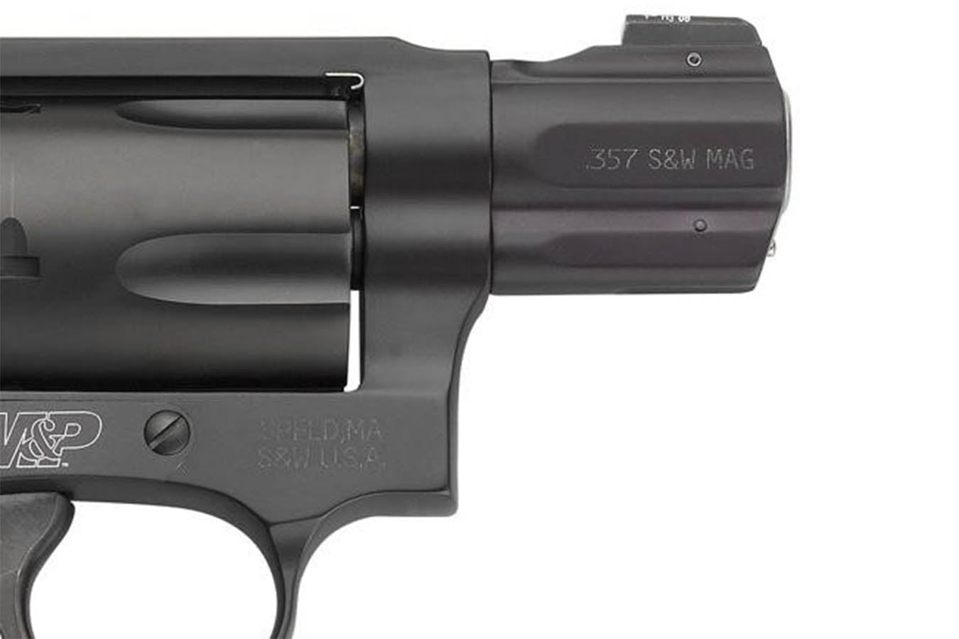 SMITH AND WESSON M&P340 357 Magnum Revolver with Night Sight (No Lock)