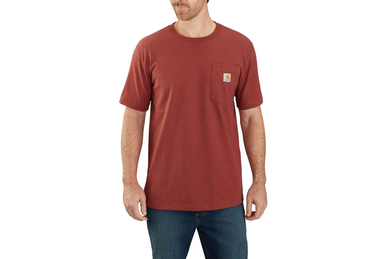 Carhartt Relaxed Fit Heavyweight Short-Sleeve Pocket Rugged Graphic T ...