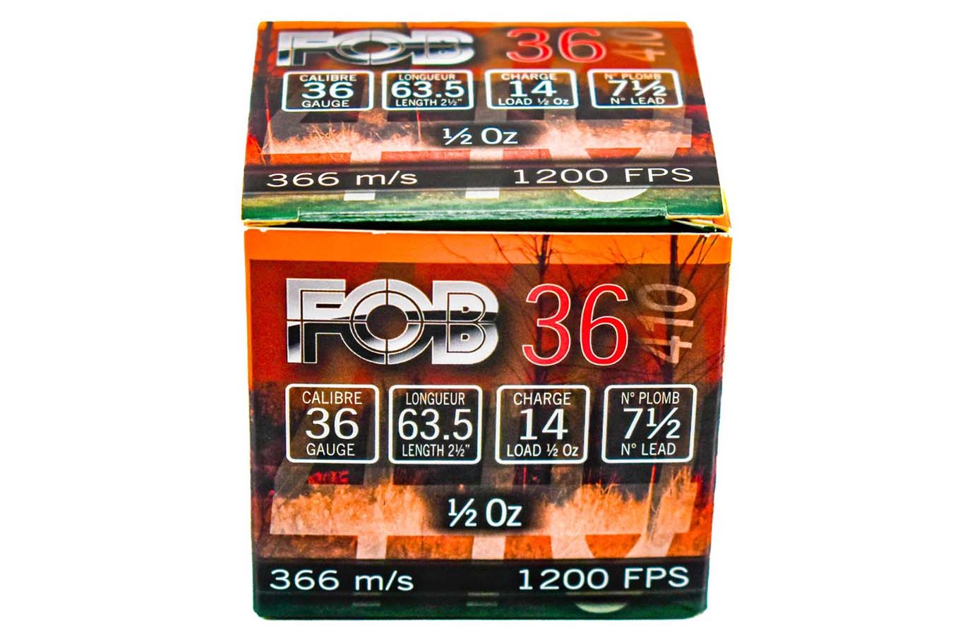NOBLE 410 Bore 2.5 in 1/2oz 7.5 Shot Shotshell NSI 25/Box