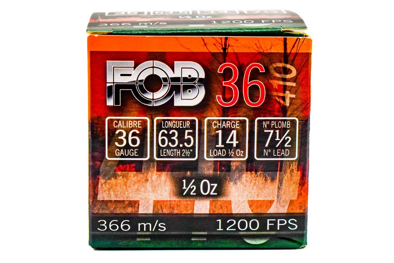 NOBLE 410 Bore 2.5 in 1/2oz 7.5 Shot Shotshell NSI 25/Box