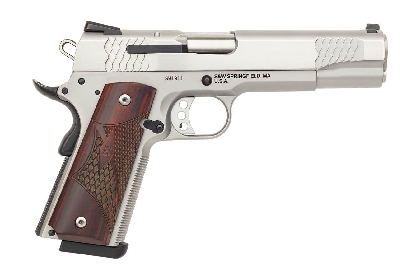 Smith & Wesson SW1911 E-Series 45 ACP Satin Stainless Centerfire Pistol