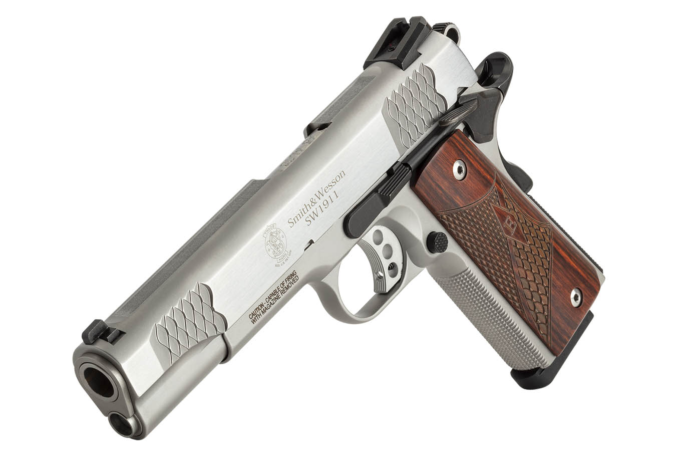 Smith & Wesson SW1911 E-Series 45 ACP Satin Stainless Centerfire Pistol
