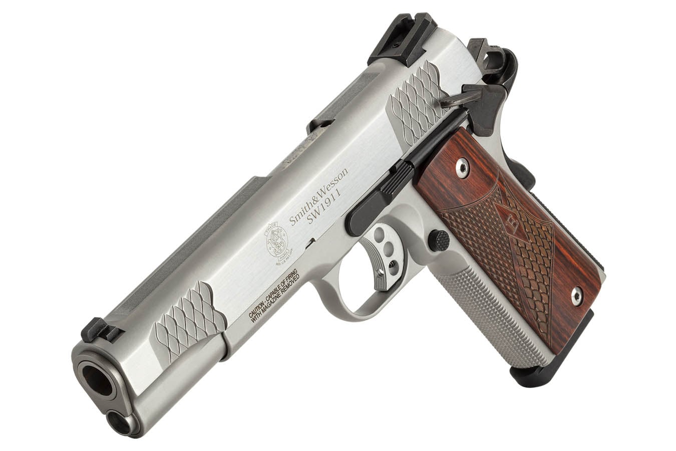 Smith & Wesson SW1911 E-Series 45 ACP Satin Stainless Centerfire Pistol