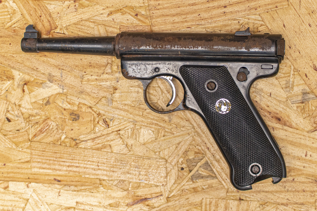 RUGER MK II .22 LR Police Trade-In Pistol (Mag Not Included)