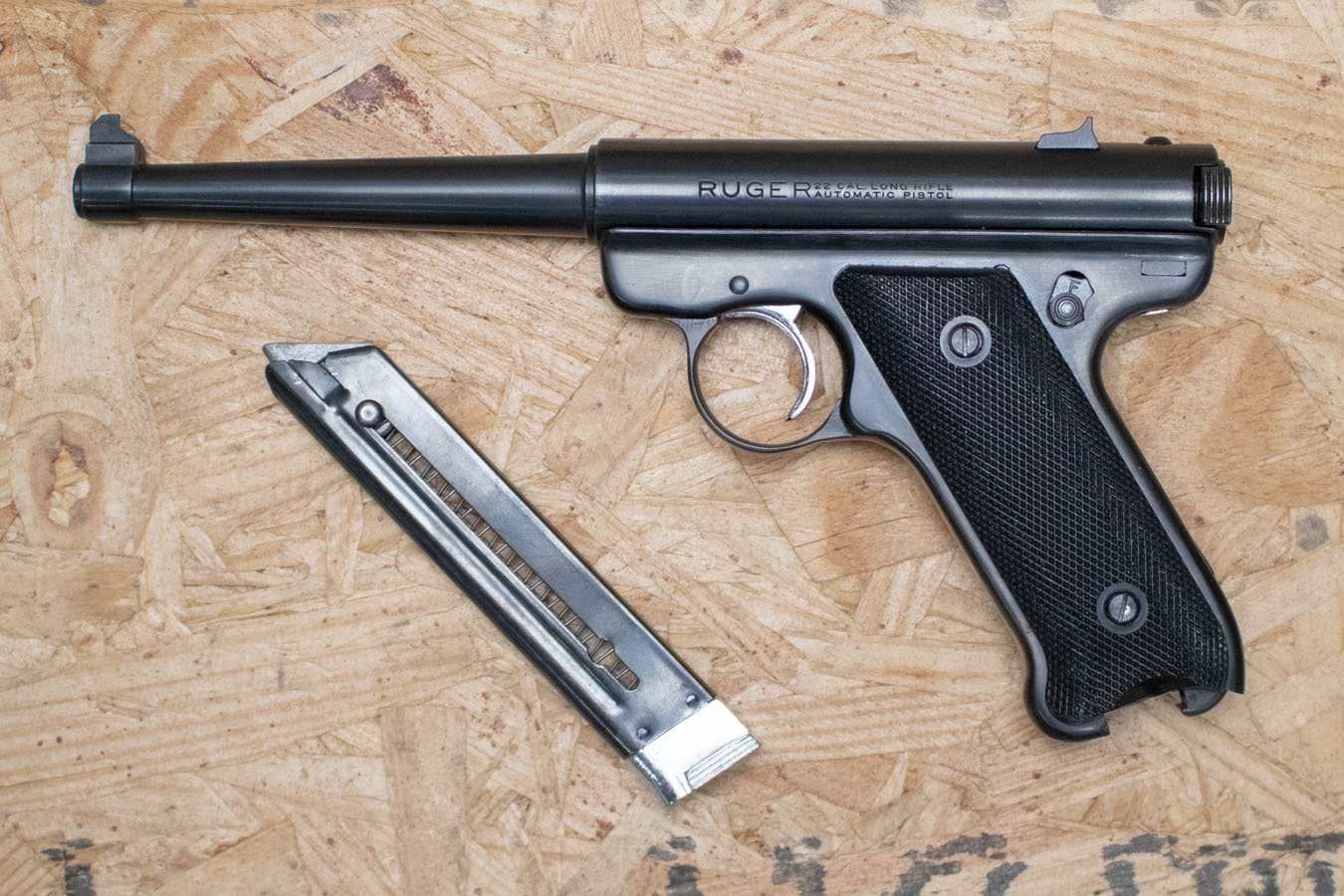 RUGER Mark I 22LR Police Trade-In Pistol