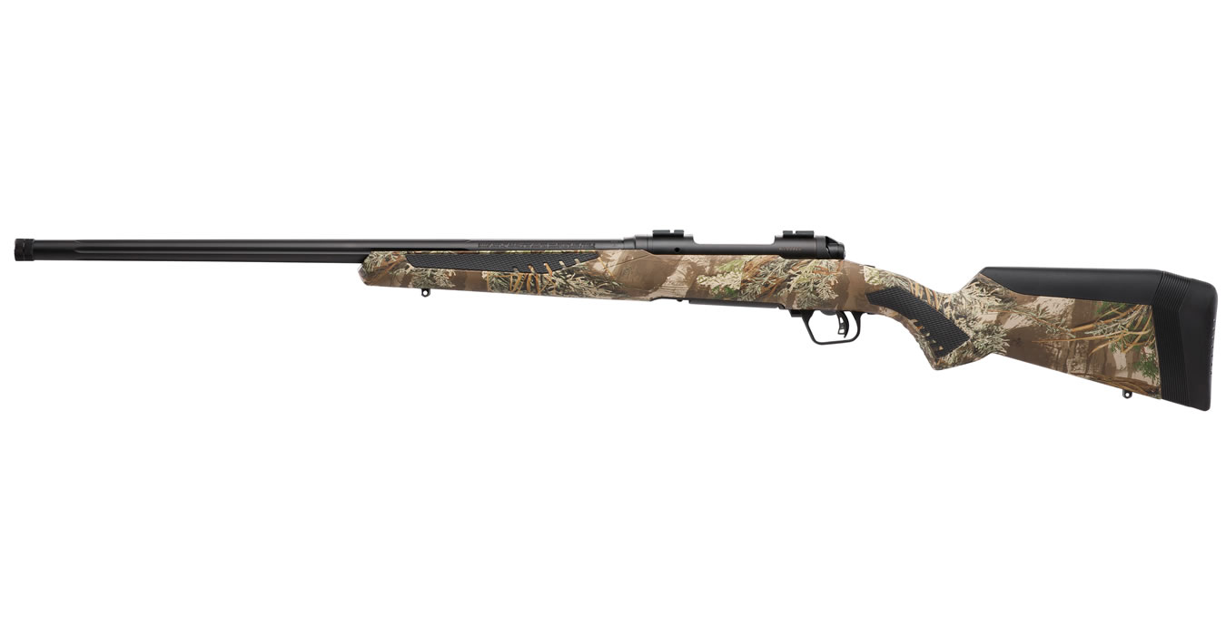 Savage 110 Predator 6.5 Creedmoor BoltAction Rifle with Realtree Max1