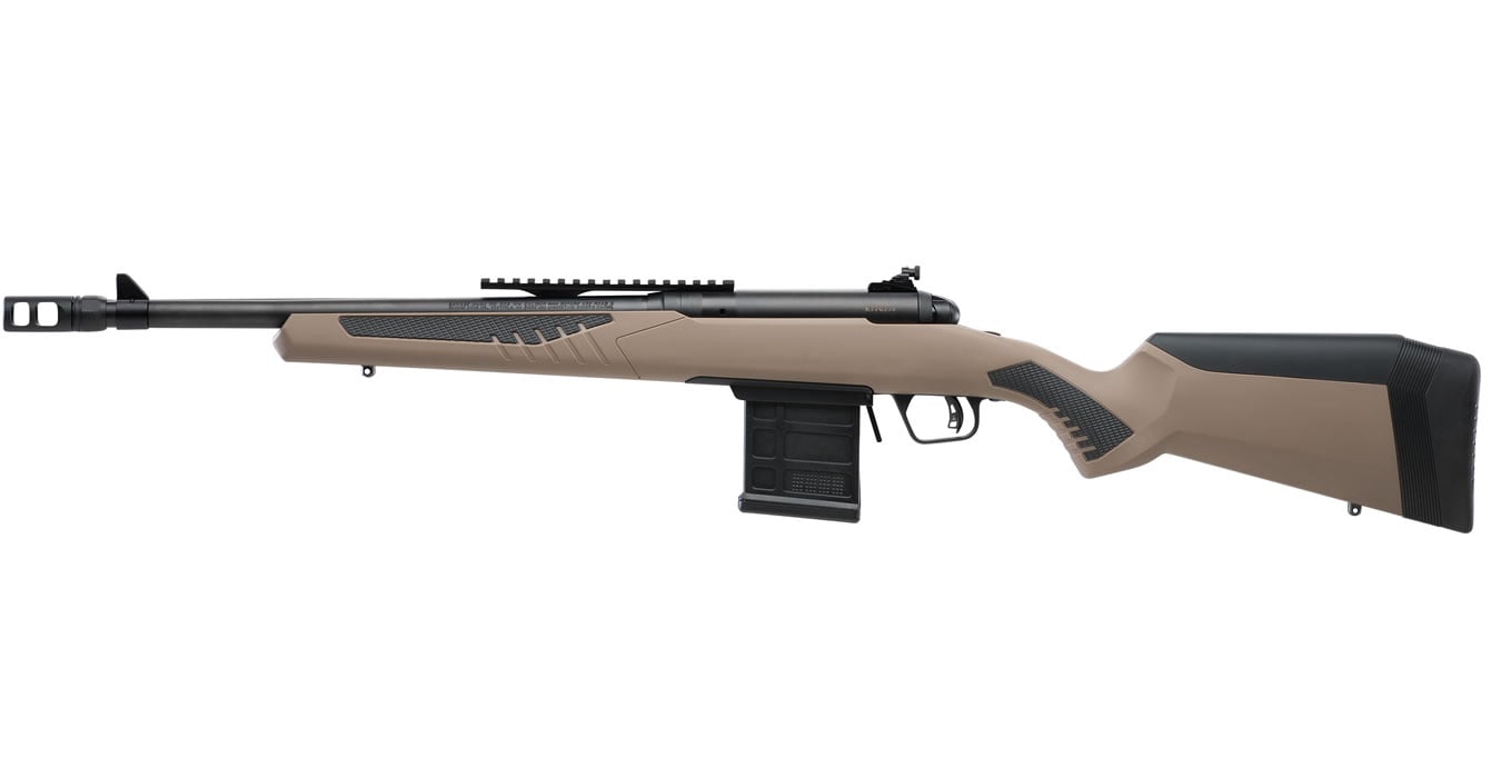 SAVAGE 110 Scout 308 Win Bolt-Action Rifle with Flat Dark Earth Stock