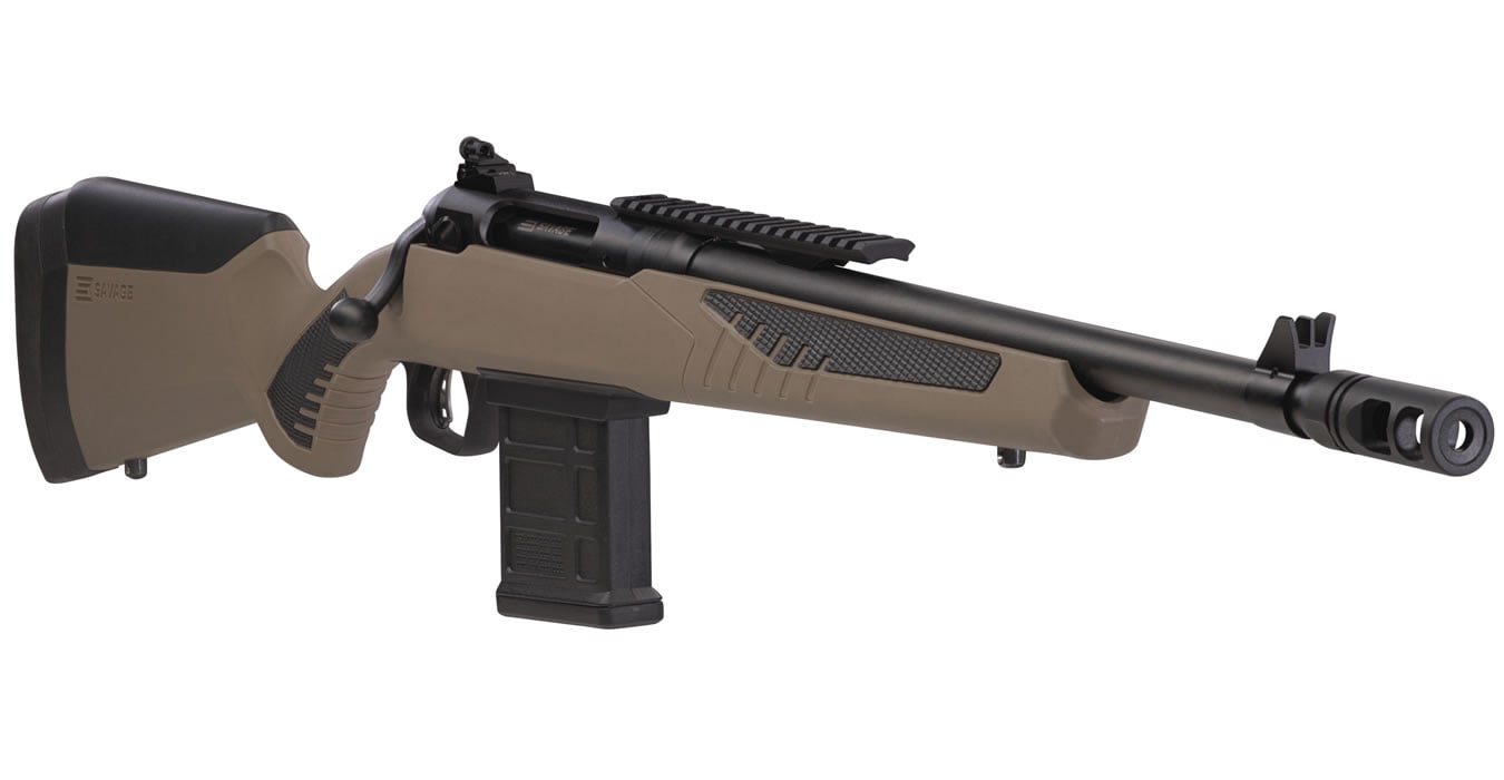 SAVAGE 110 Scout 308 Win Bolt-Action Rifle with Flat Dark Earth Stock