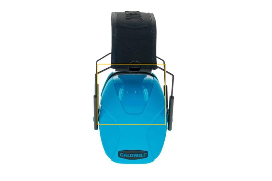 CALDWELL 24NRR Youth Passive Earmuff (Neon Blue)