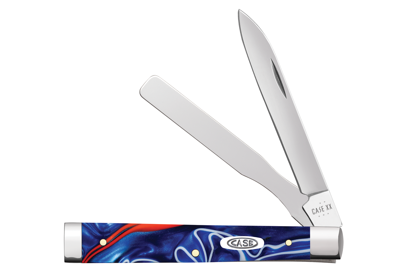 WRCASE Baby Doc Patriotic Kirinite Stainless Pocket Knife