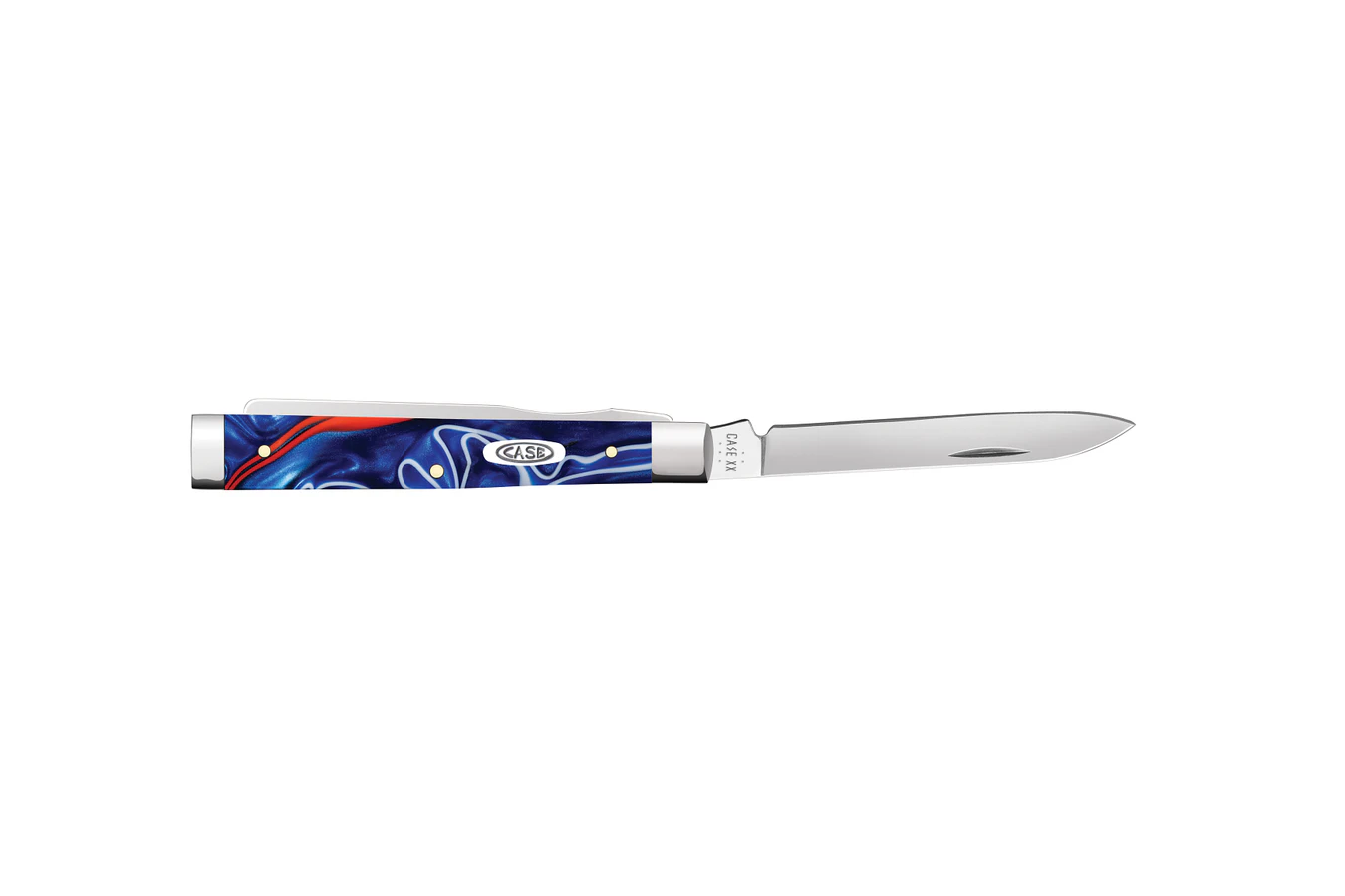 WRCASE Baby Doc Patriotic Kirinite Stainless Pocket Knife