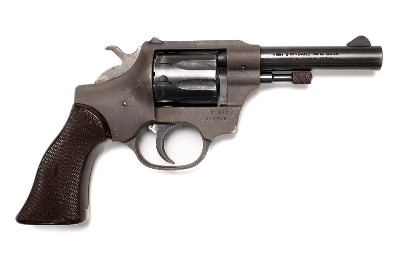 HIGH STANDARD Sentinel R-102 22 Cal 9-Shot Police Trade-in Revolver