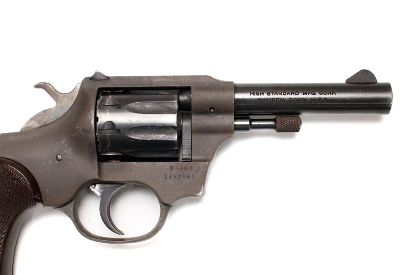 HIGH STANDARD Sentinel R-102 22 Cal 9-Shot Police Trade-in Revolver