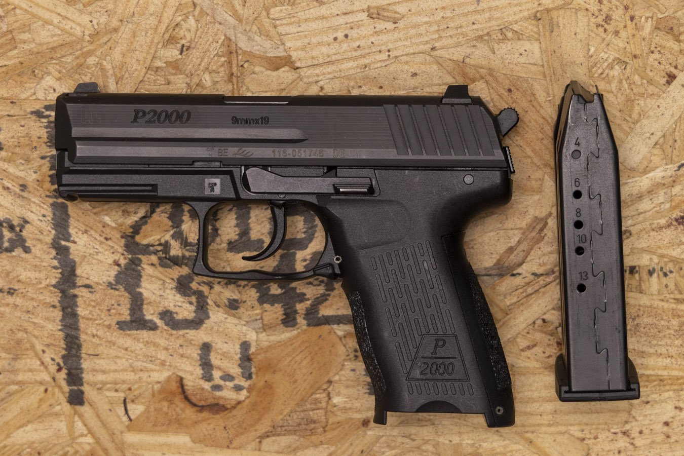 H  K P2000 V3 9mm Police Trade-In Pistol
