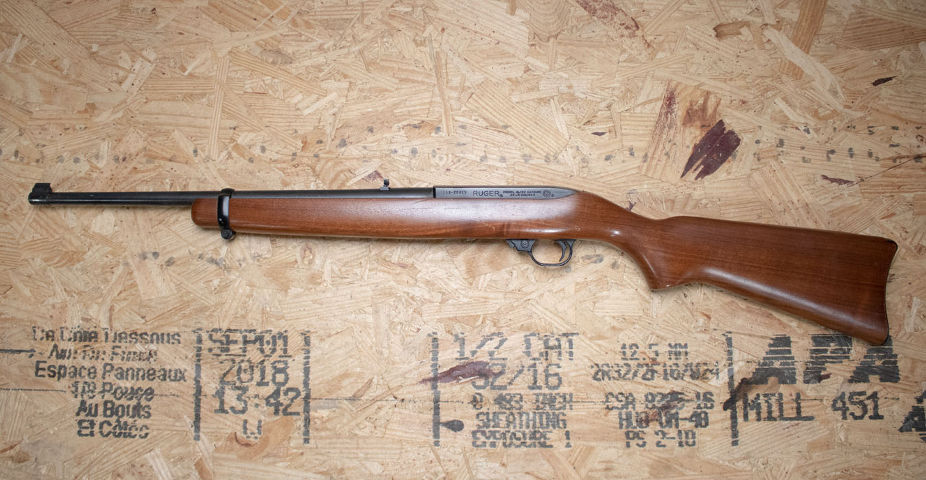 RUGER 10/22 Carbine 22LR Police Trade-In Rifle (Magazine Not Included)