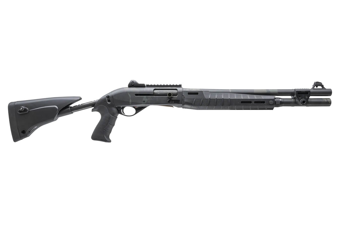 BENELLI M2-G1 12-Gauge Semi-Auto Shotgun with MultiCam Black Finish and 18.5 Inch Barrel