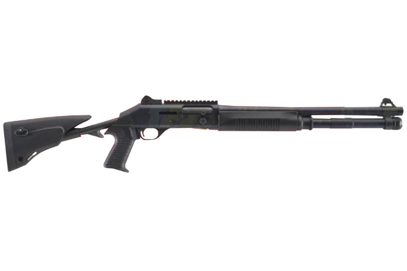 BENELLI M4 EXT Tactical 12 Gauge Semi-Auto Shotgun with Black Synthetic Stock and MultiCam Receiver