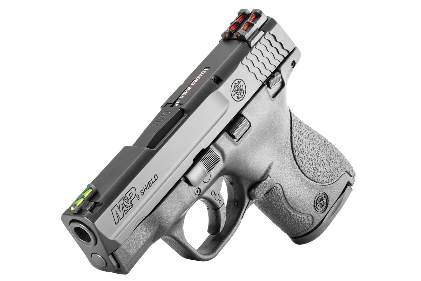 SMITH AND WESSON MP9 Shield 9mm Carry Conceal Pistol with Hi-Viz Sights (CA Compliant)