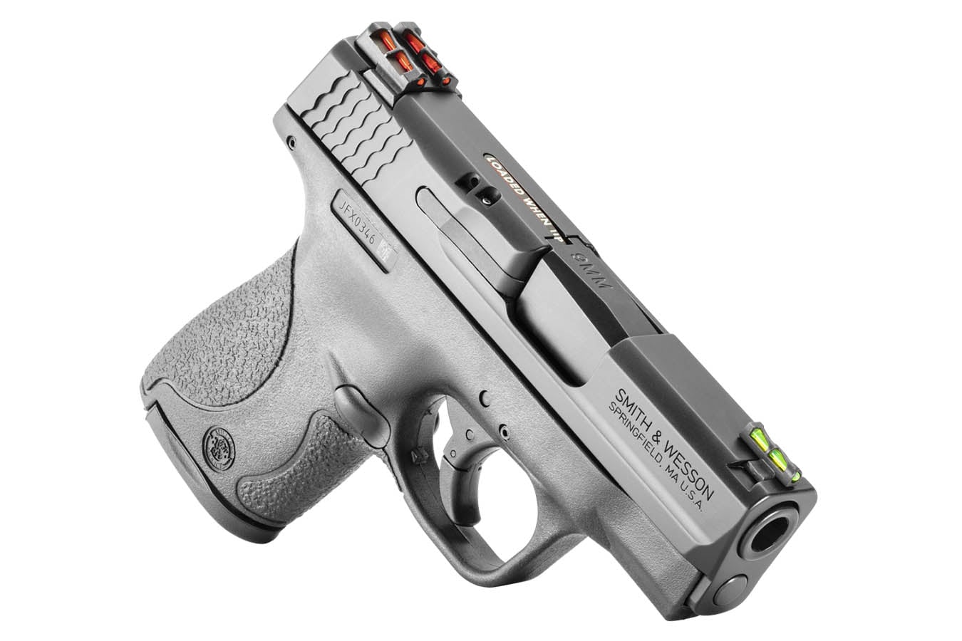 SMITH AND WESSON MP9 Shield 9mm Carry Conceal Pistol with Hi-Viz Sights (CA Compliant)
