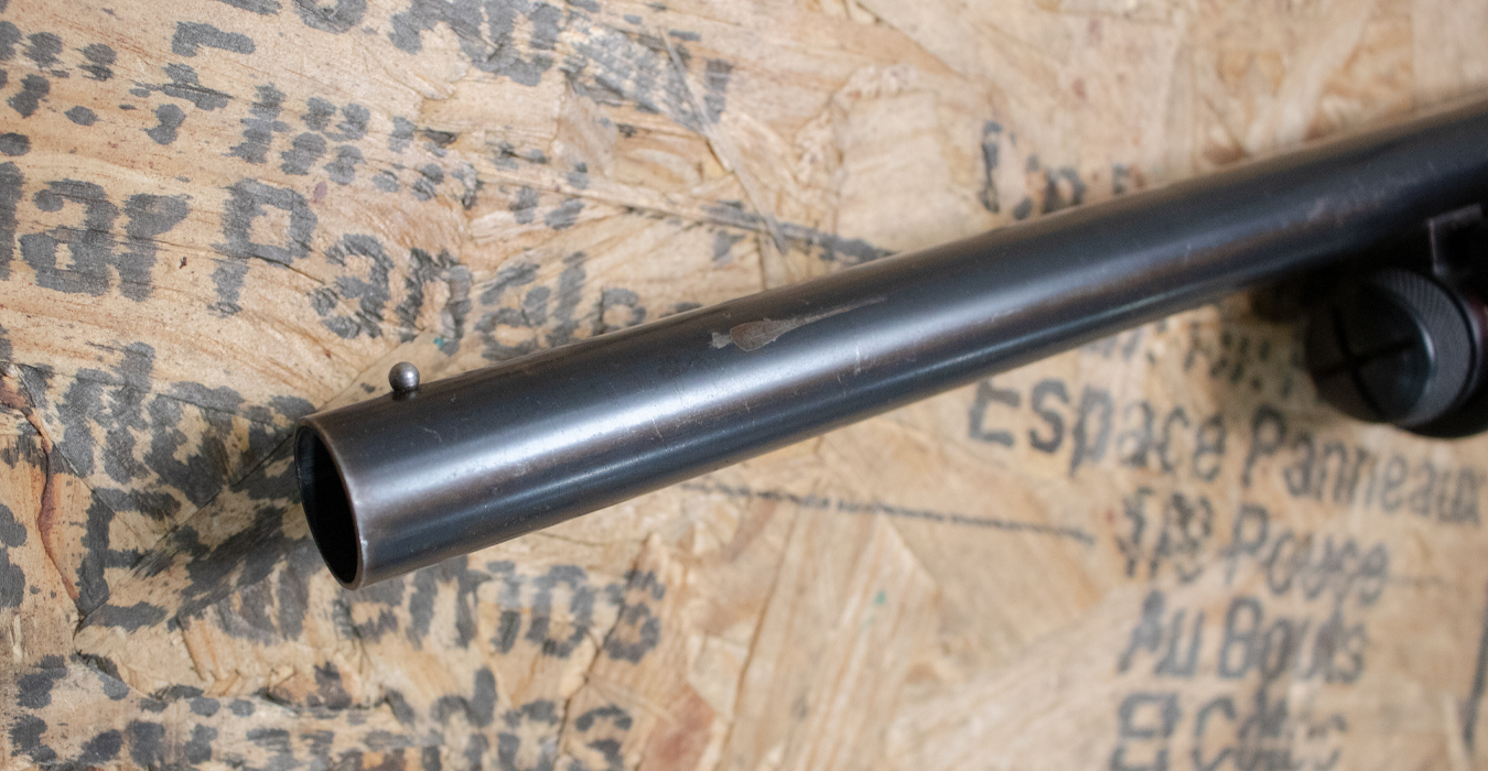 REMINGTON 870 Wingmaster 12 Gauge Police Trade-In Shotgun with Synthetic Pistol Grip Stock