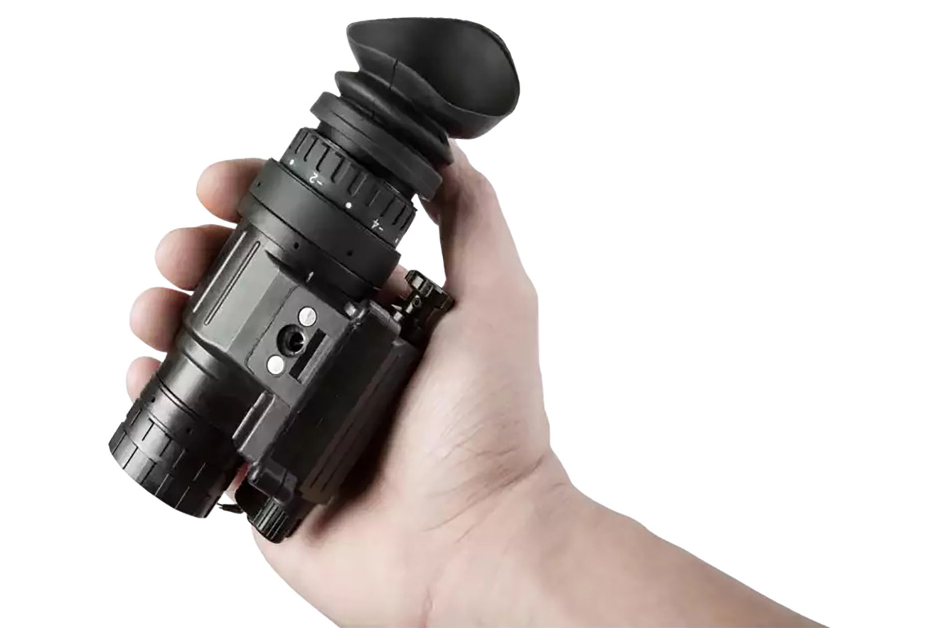 AGM GLOBAL VISION PVS-14 3APW Night Vision Hand Held/ Mountable Black 1x26mm Gen 3 Level 3 Green Filter
