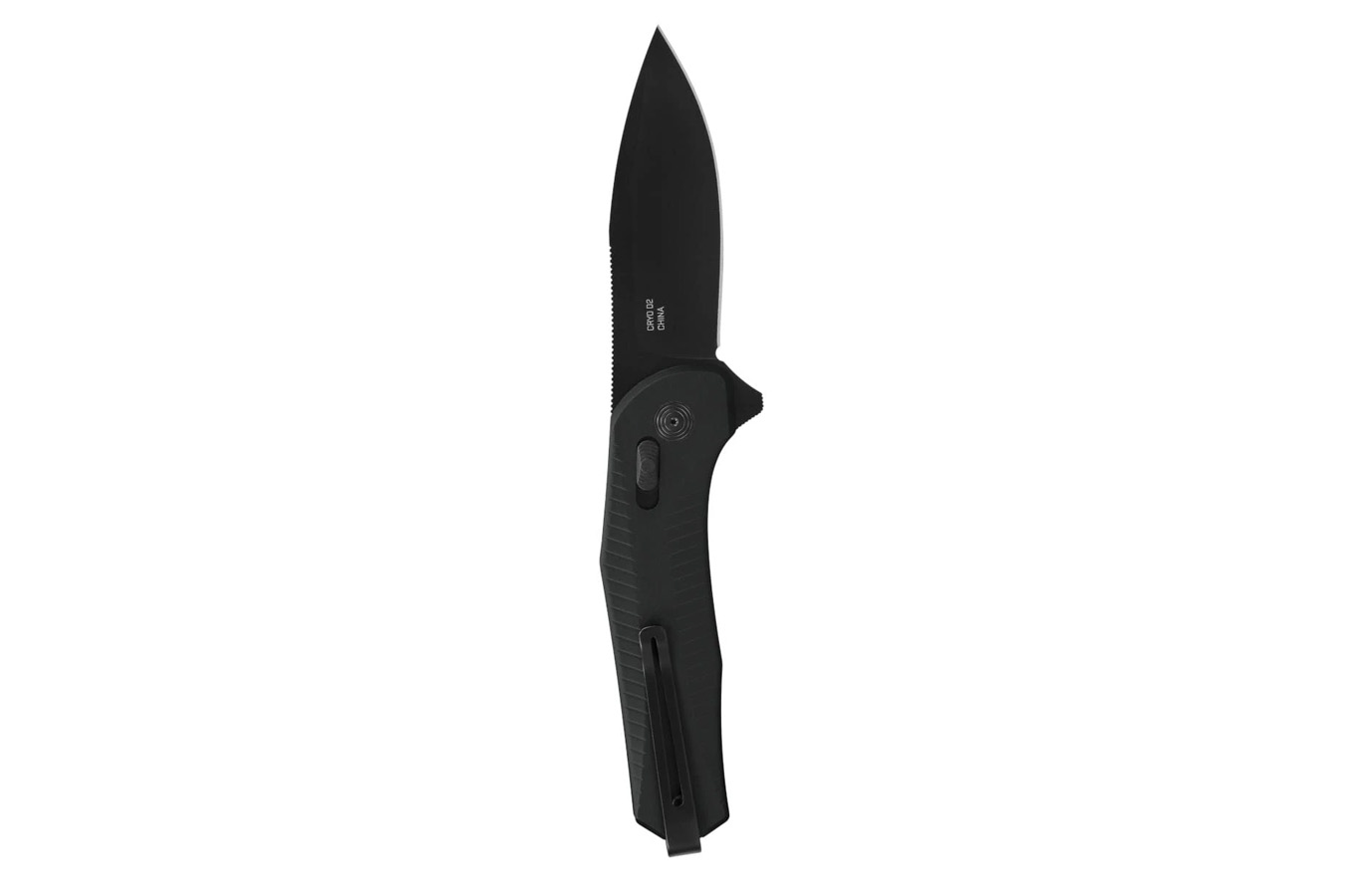 SOG SPECIALTY KNIVES Diverge XR Folding Knife – 3in Black Drop Point Blade – Black
