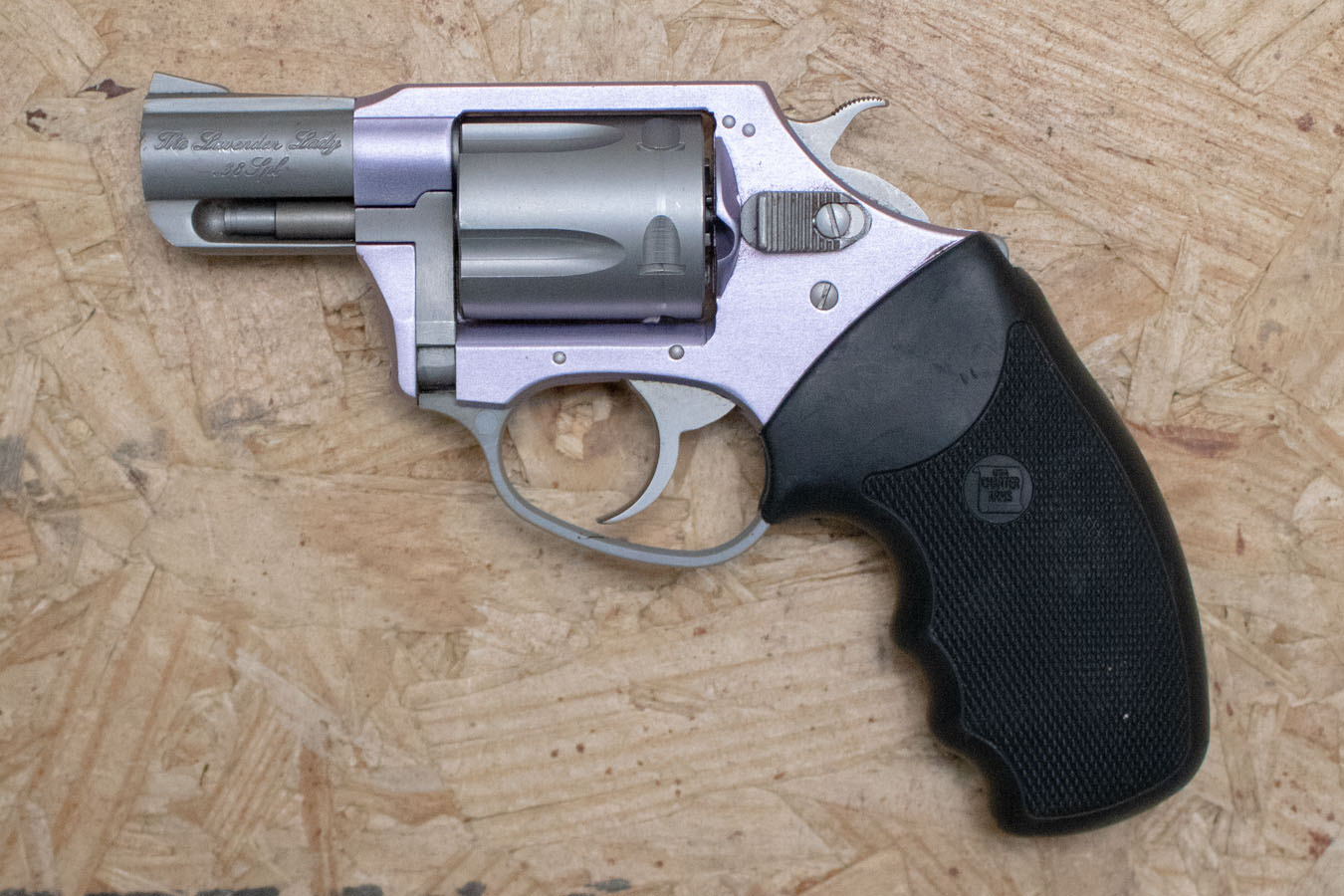 CHARTER ARMS The Lavender Lady 38 Special Police Trade-In Revolver w/Colored Frame