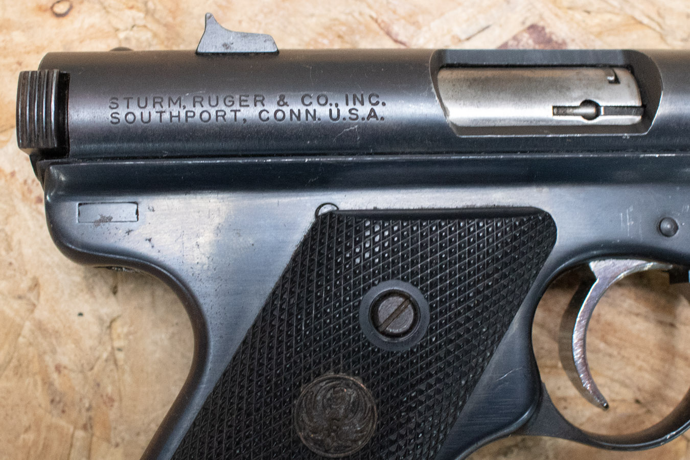 RUGER Mark I 22LR Police Trade-In Pistol with 4.75 Inch Barrel