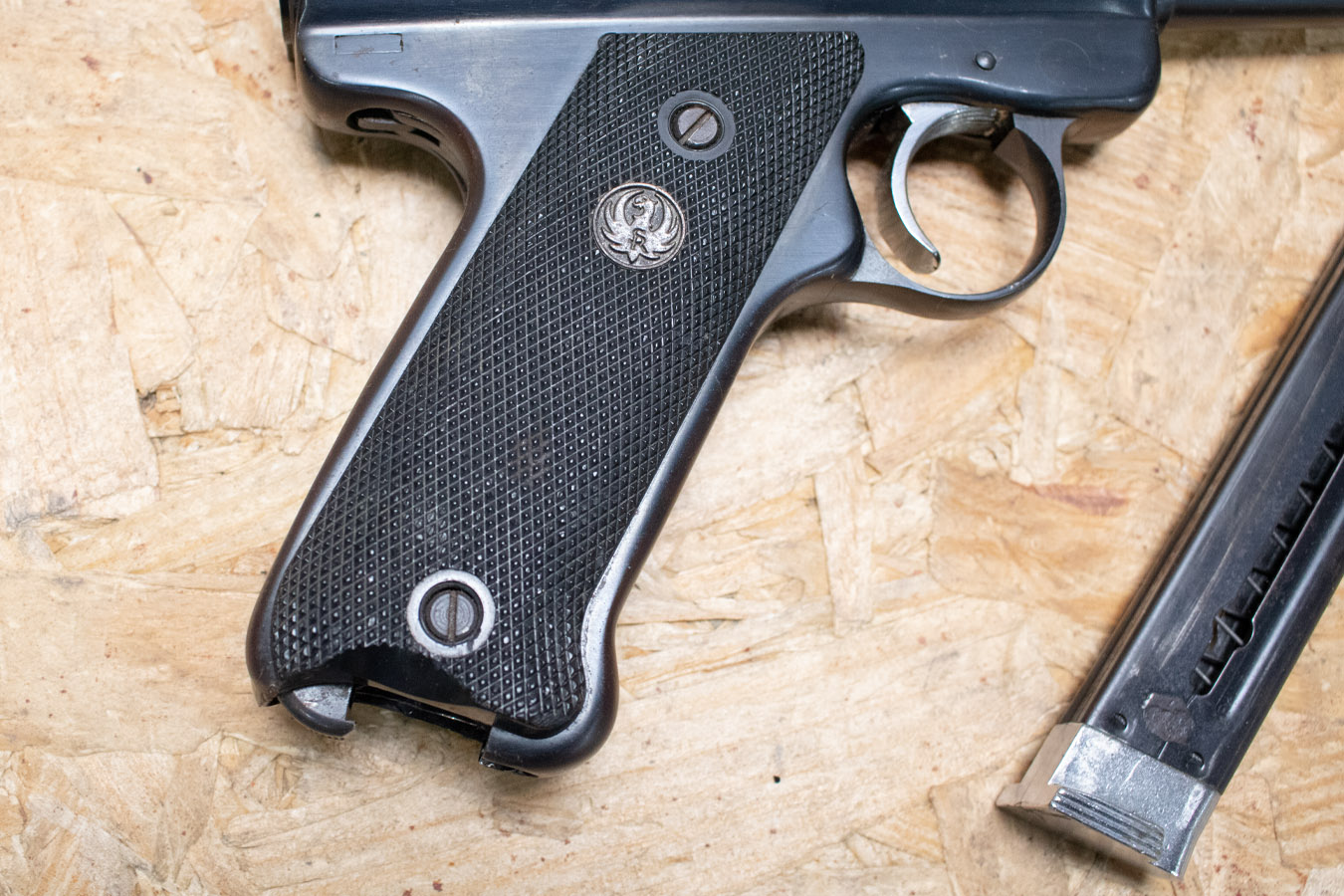 RUGER Mark I 22LR Police Trade-In Pistol with 4.75 Inch Barrel