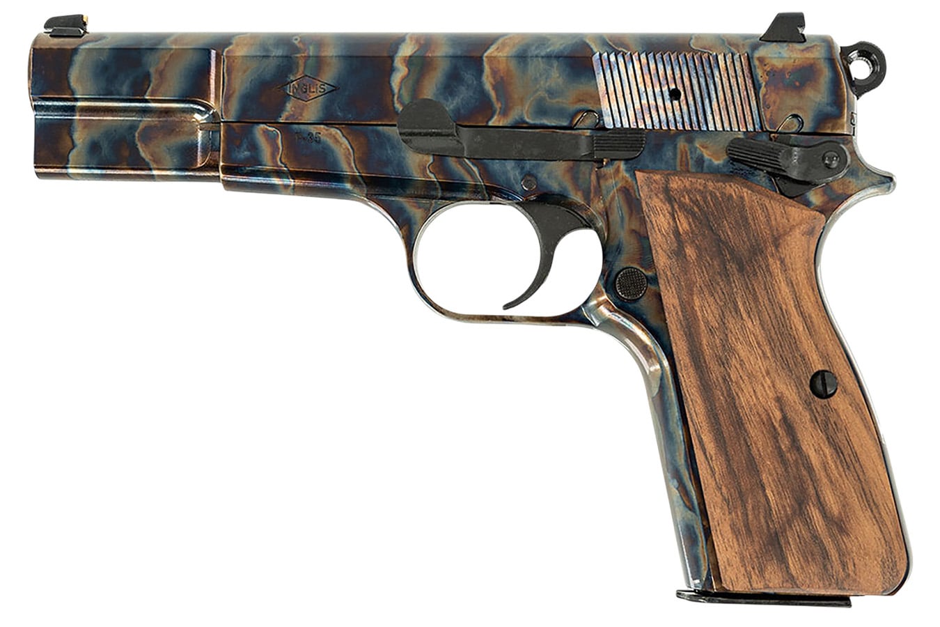 MILITARY ARMAMENT CORPORATION Inglis GP-35 9mm Semi-Auto Pistol with Turkish Walnut Grips