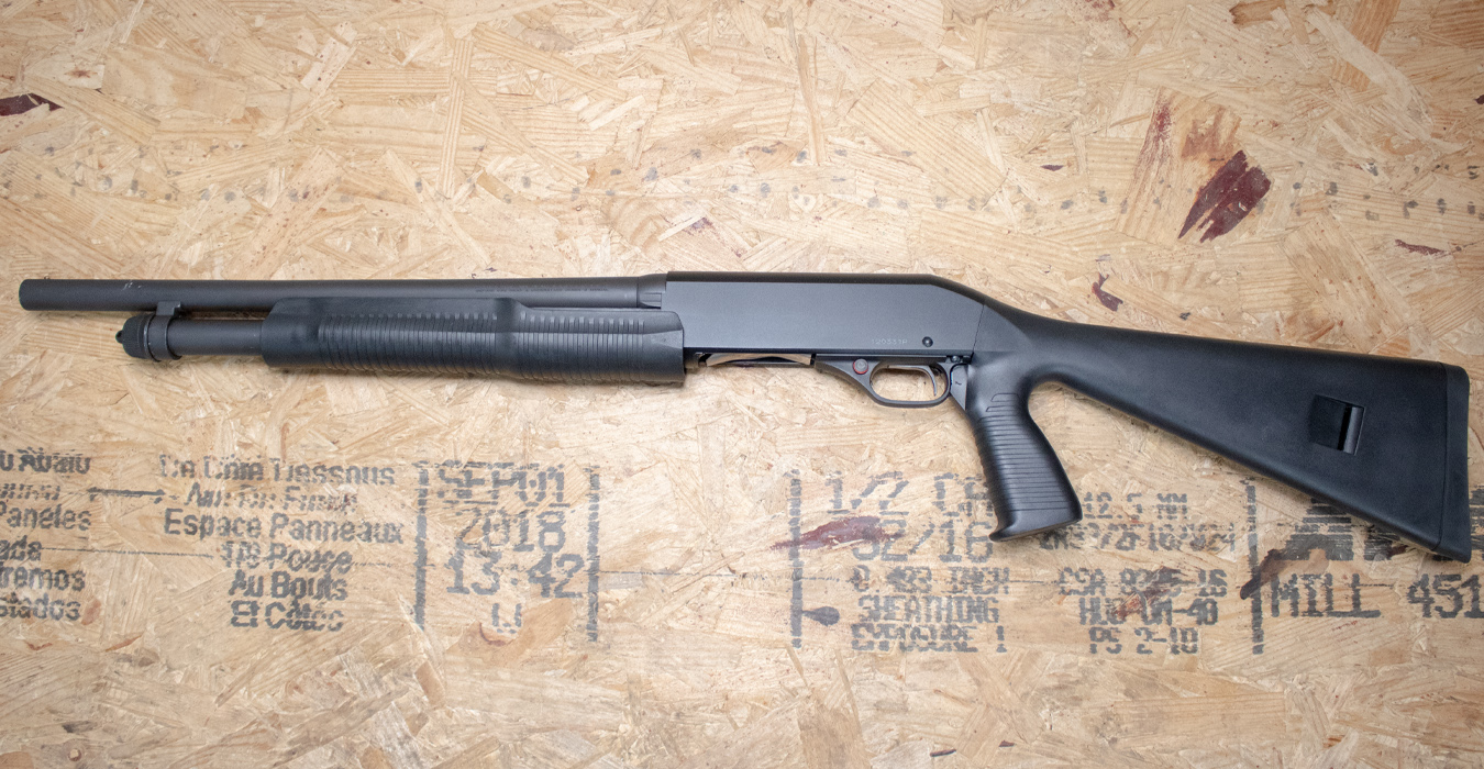 STEVENS Model 320 12 Gauge Police Trade-In Shotgun w/Synthetic Stock