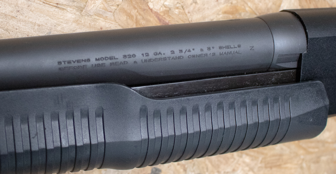 STEVENS Model 320 12 Gauge Police Trade-In Shotgun w/Synthetic Stock