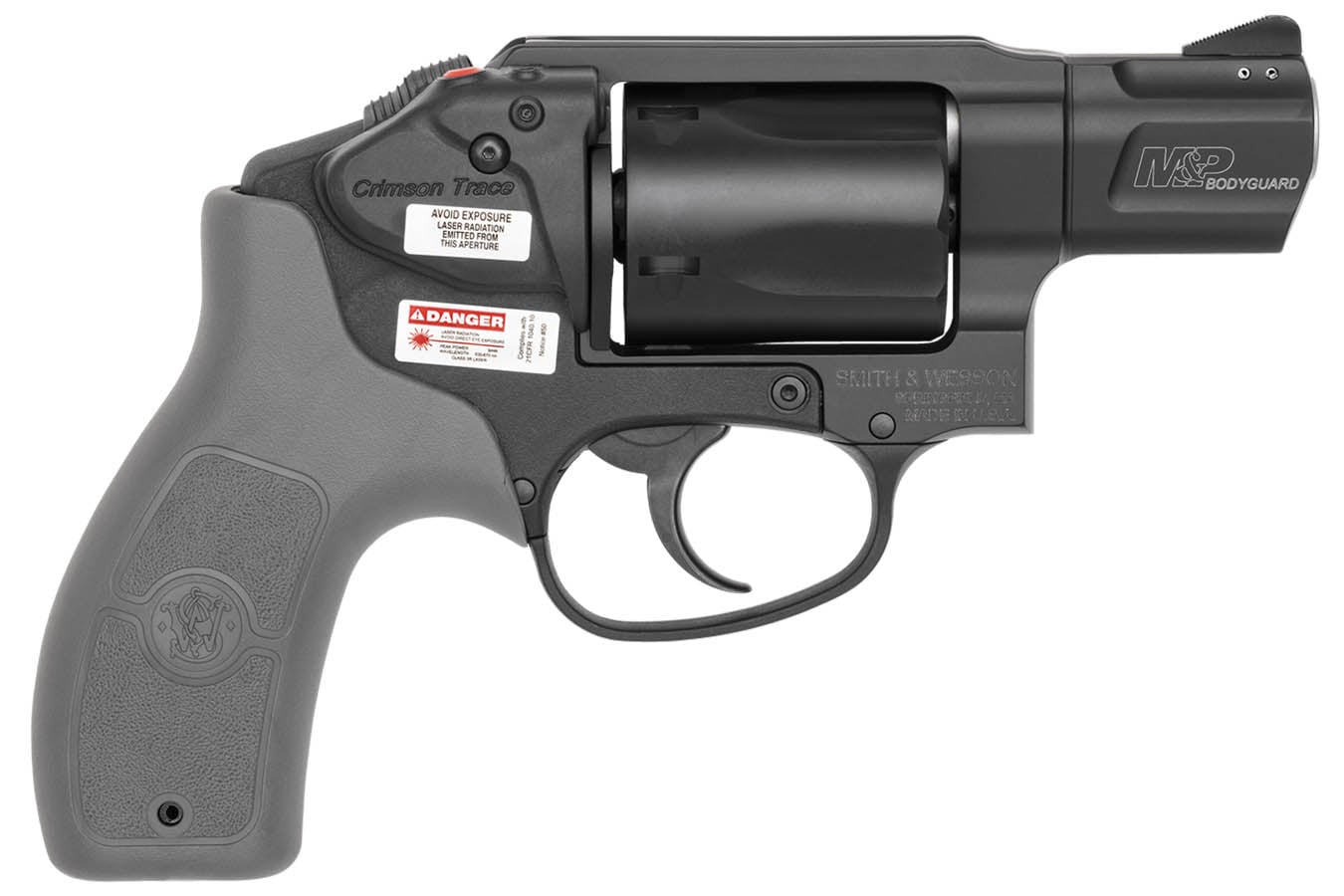 Smith & Wesson MP Bodyguard 38 SW Special Revolver with Integrated Crimson Trace Laser (MA Compliant)