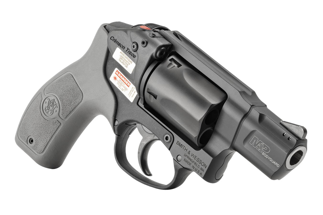 Smith & Wesson MP Bodyguard 38 SW Special Revolver with Integrated Crimson Trace Laser (MA Compliant)