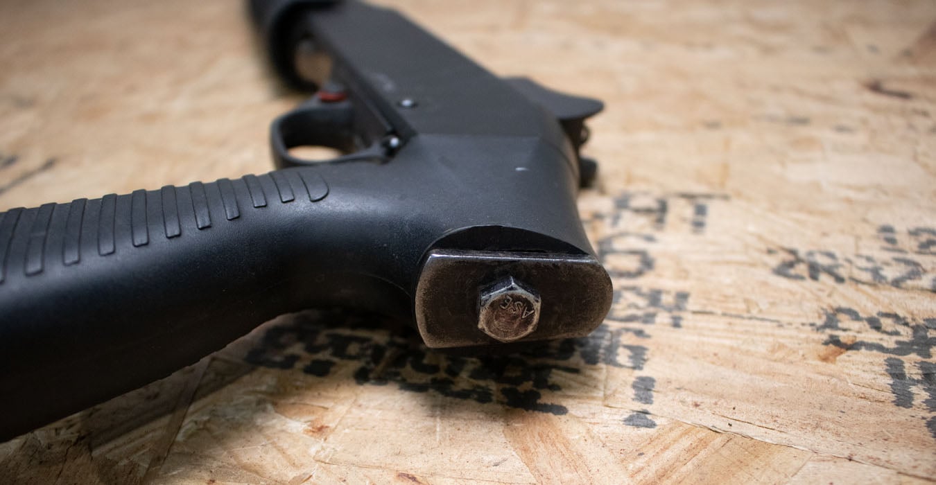 STEVENS 320 Police Trade-In Shotgun with Pistol Grip and Rifle Sights