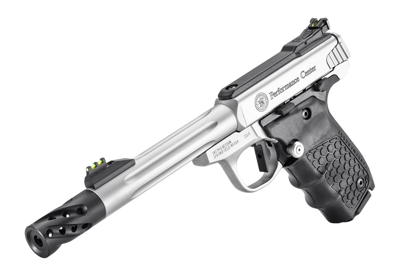 SMITH AND WESSON SW22 Victory 22LR Performance Center Target Model with Fiber Optic Sights