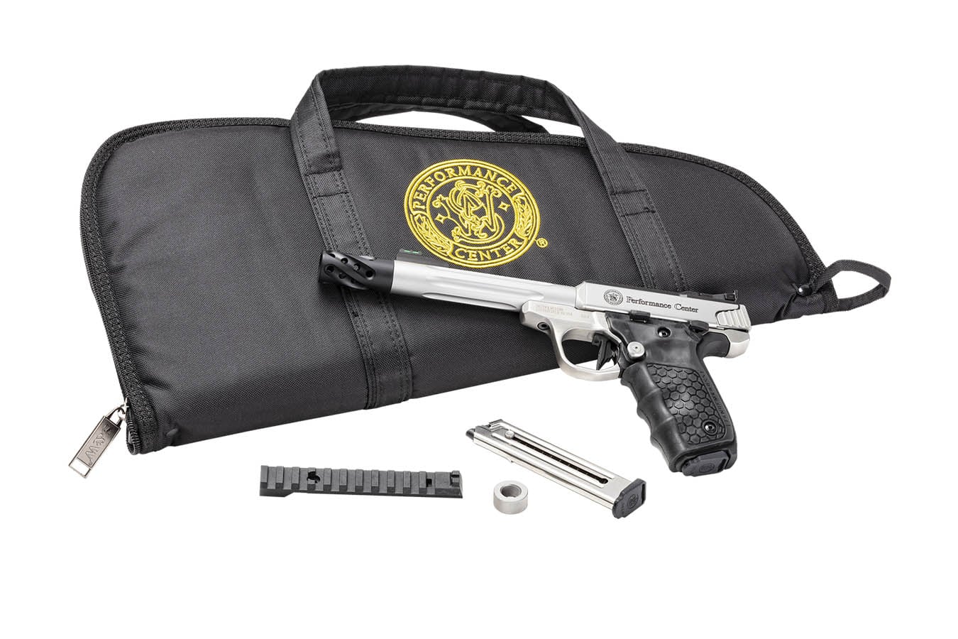 SMITH AND WESSON SW22 Victory 22LR Performance Center Target Model with Fiber Optic Sights