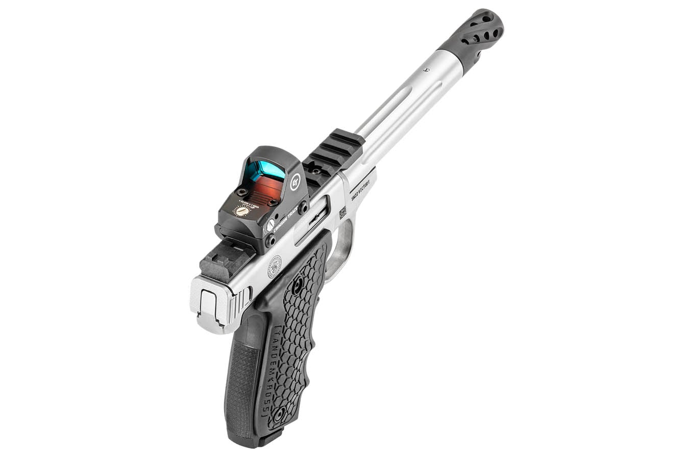 SMITH AND WESSON SW22 Victory 22LR Performance Center Target Model with Crimson Trace Red Dot