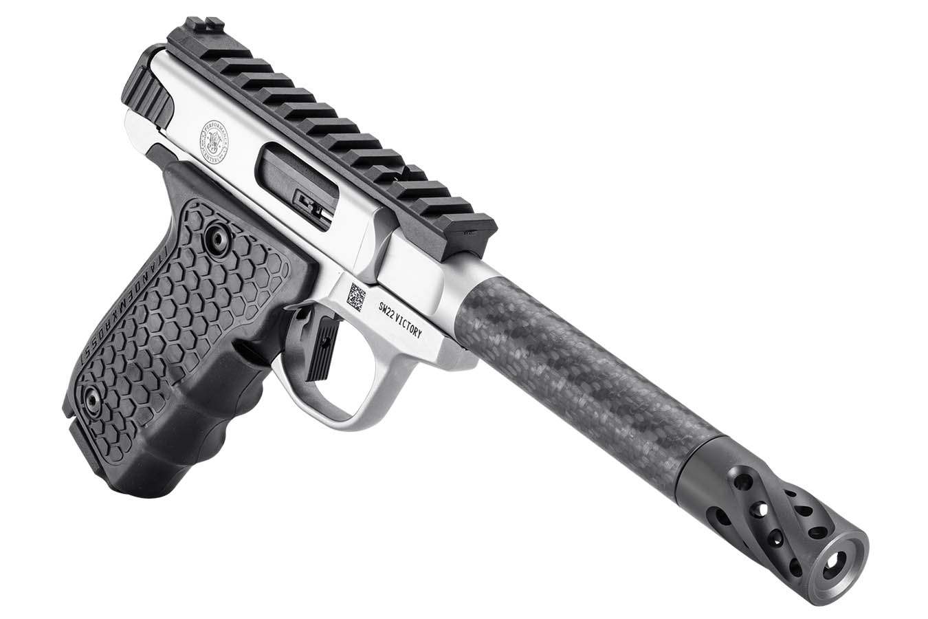 SMITH AND WESSON SW22 Victory 22LR Performance Center Target Model with Carbon Fiber Barrel
